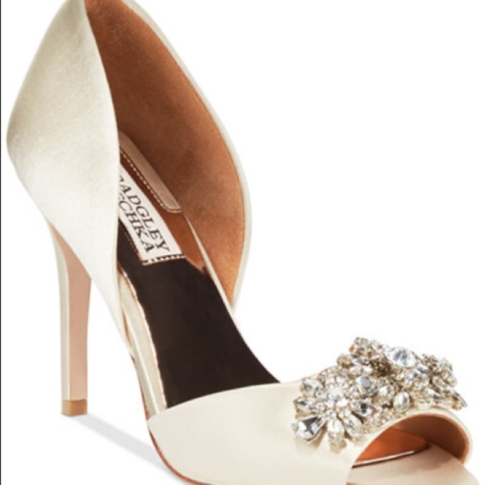 NWT Badgley Mischka Giana evening heel - Picture 2 of 2